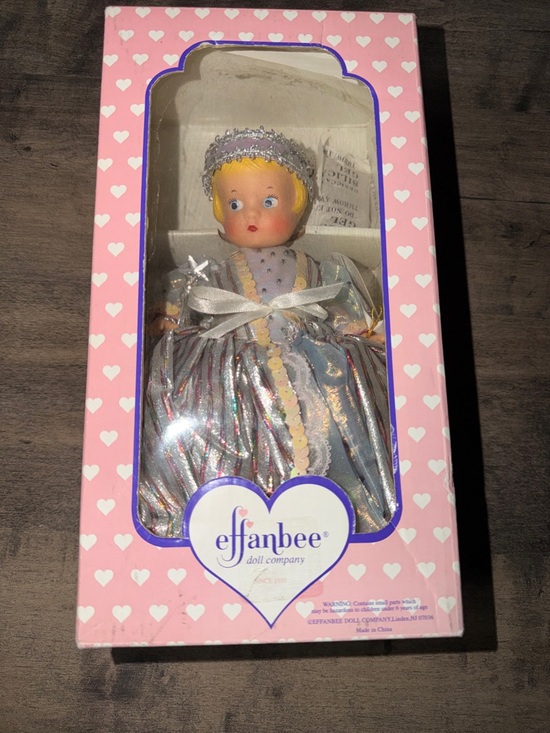 effanbee doll company Accessories - NIB vintage Effanbee Wizard of Oz Patsyette “Glinda the Good Witch Doll